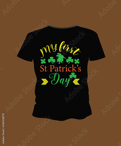 My First St. Patrick's Day T-shirt Design