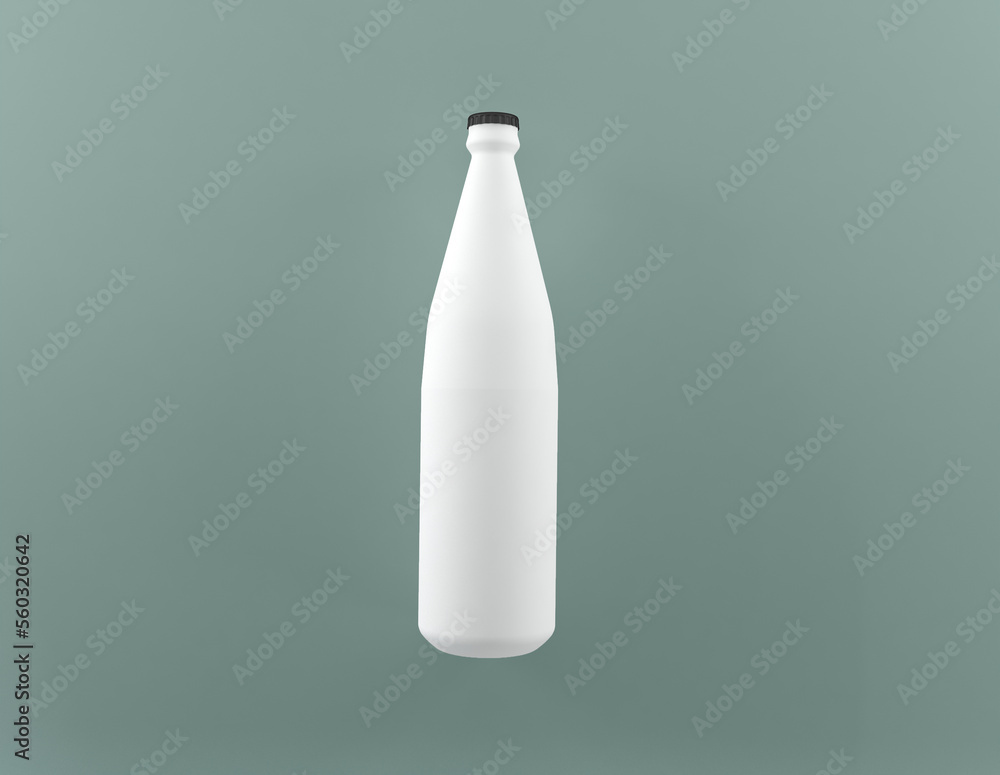 3D Rendered Bottles Mockup Template 3D Rendered Bottles Mockup Template