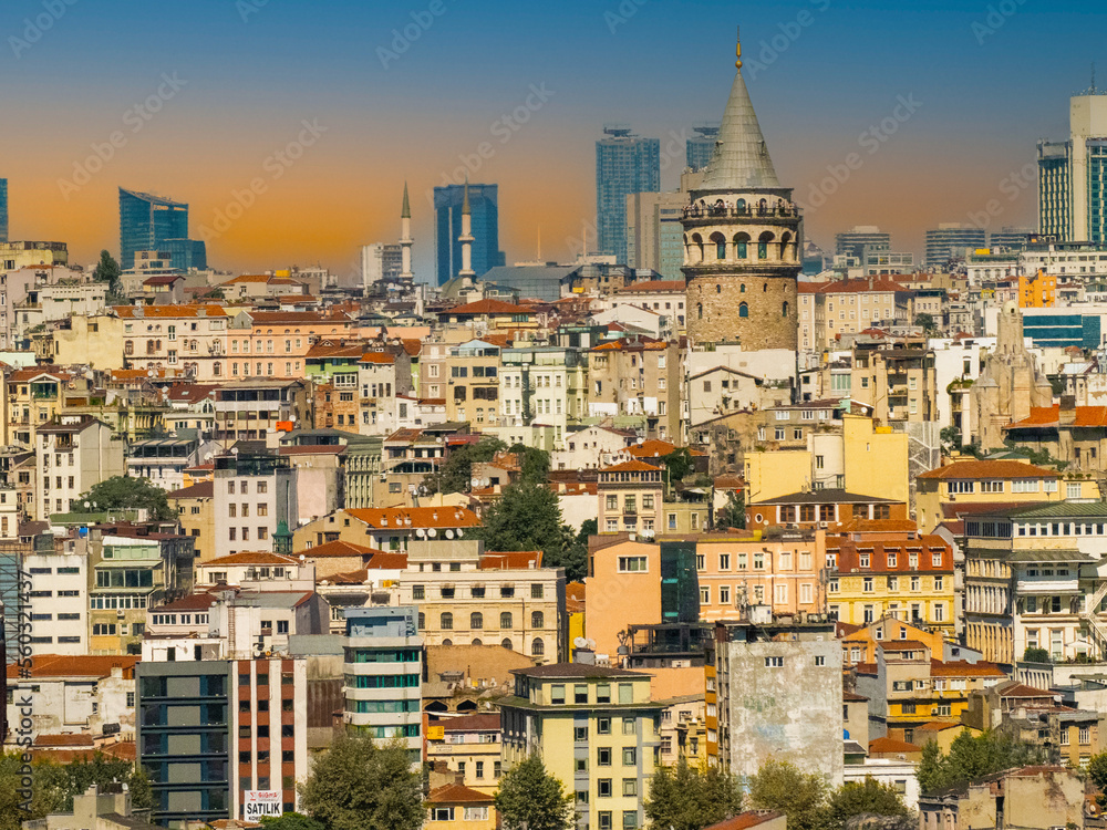 Obraz premium view of the city