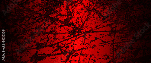 Red Scary background. Dark grunge red texture concrete, scratches concrete wall texture, Scary concrete wall texture as background, dark red for horror background, texture unlimited dark colors.