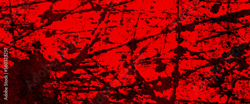 Grunge red background texture, red dark concrete plaster wall grunge texture for background 