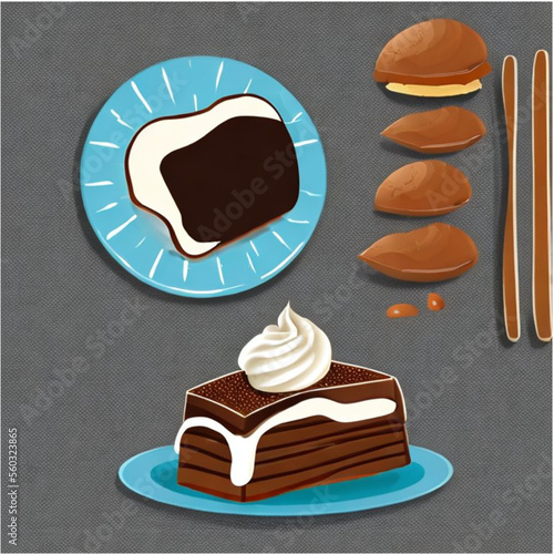 Schokoladentorte mit Kaffee