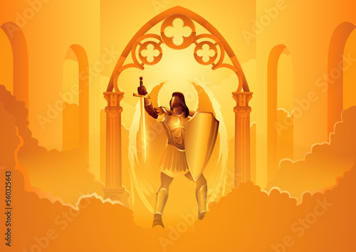 Hadraniel the angel assigned as gatekeeper at the second gate in heaven