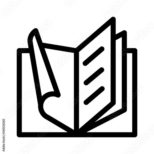 Book icon template PNG
