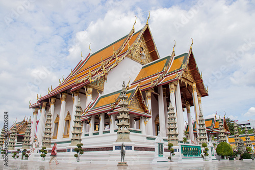 Wallpaper Mural Wat Suthat Thep Wararam is a Buddhist temple in Bangkok, Thailand Torontodigital.ca