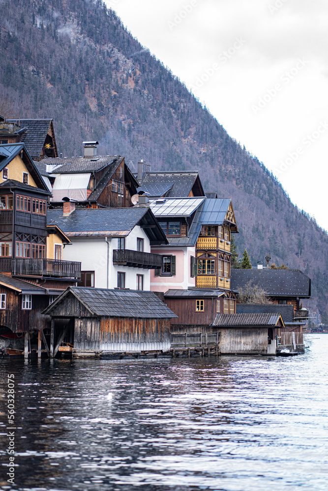 Fototapeta premium house on the lake