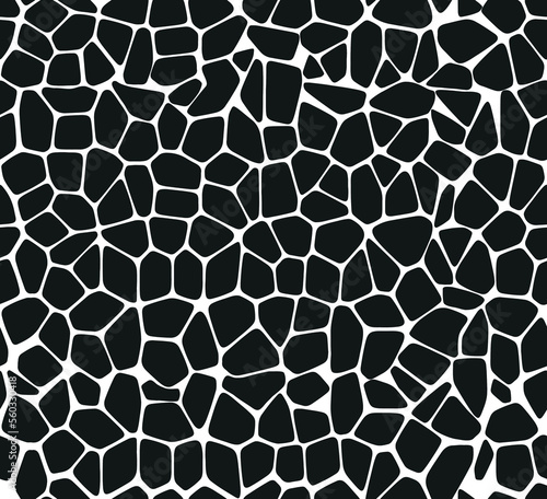Modern geometric seamless pattern. Digital drawn illustration. Can be used as textile fabric or wallpaper, cards, invitations, decorative paper