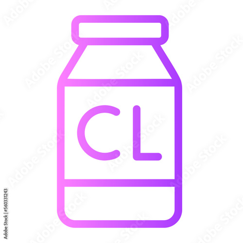 chlorine gradient icon