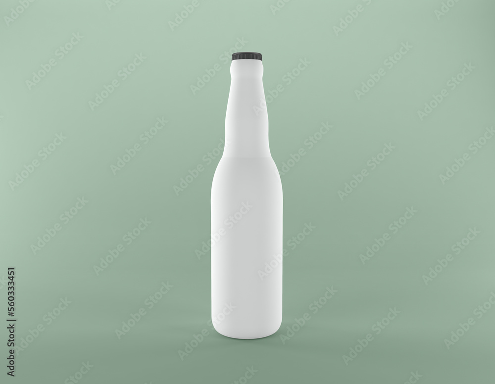 3D Rendered Bottles Mockup Template 3D Rendered Bottles Mockup Template