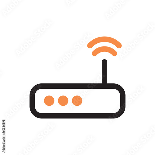 Network Icon Two Tone Color