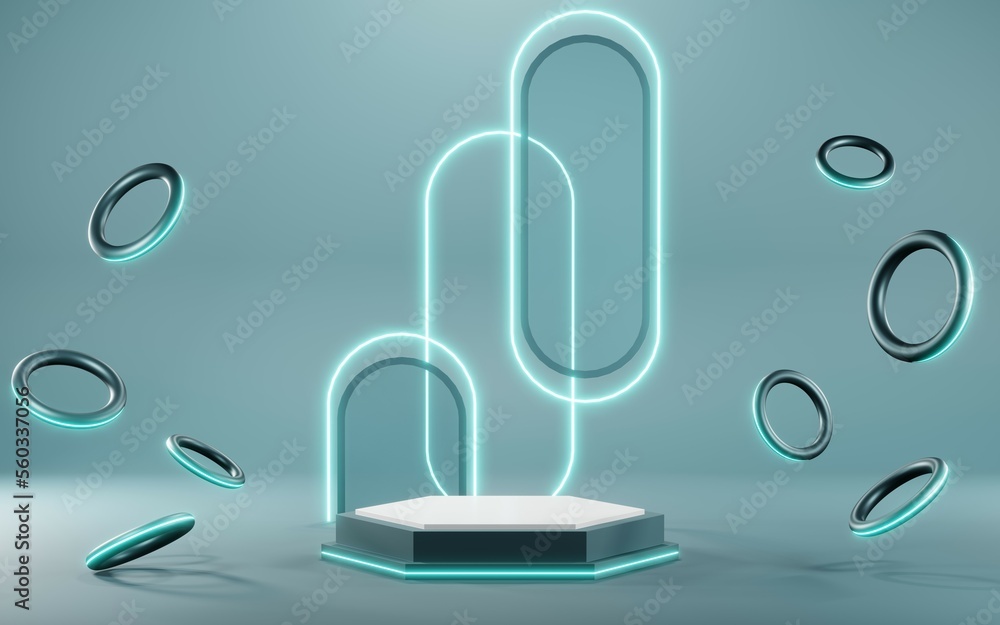 3D render of pastel template soft blue minimal podium background for show products on pastel podium 3D render of pastel template soft blue minimal podium background for show products on pastel podium