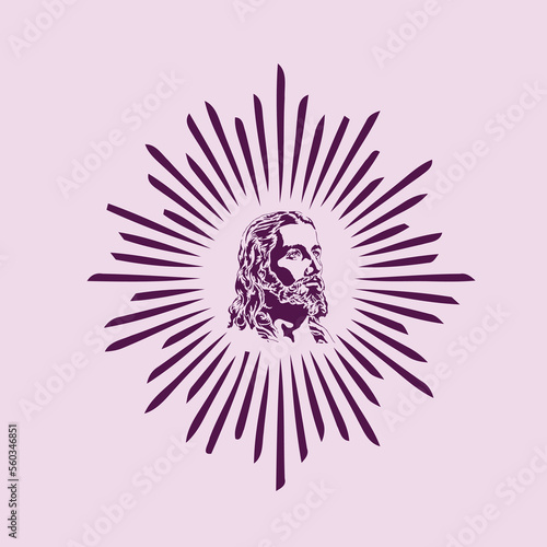 THESE HIGH QUALITY JESUS VECTOR FOR USING VARIOUS TYPES OF DESIGN WORKS LIKE T-SHIRT, LOGO, TATTOO AND HOME WALL DESIGN