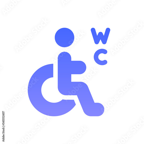 wc flat gradient icon