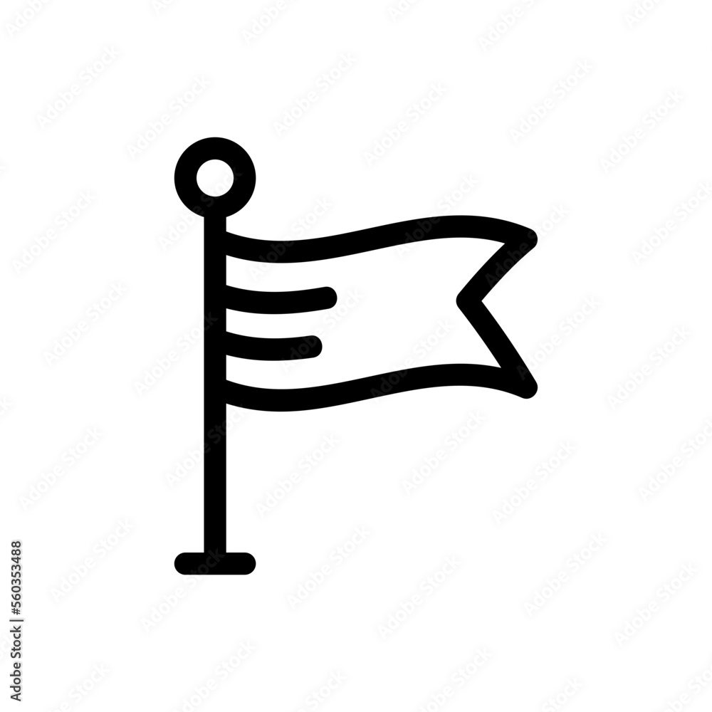 flags line icon flags line icon
