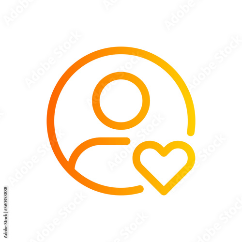 heart gradient icon