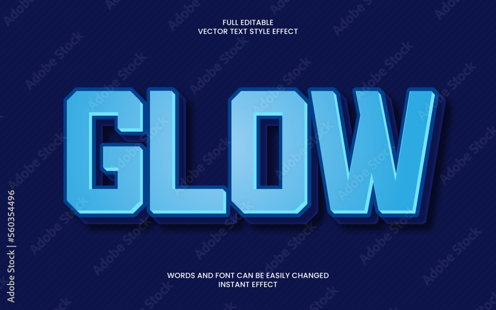 Glow Text Effect
