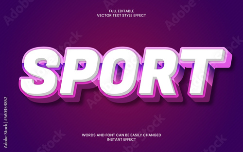 Sport Text Effect