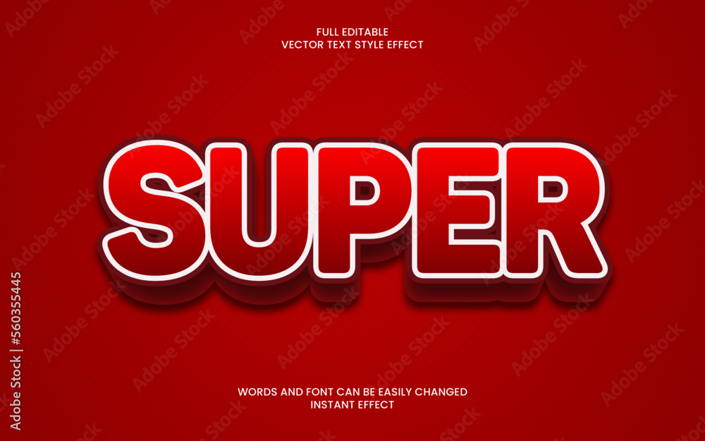 Super Text Effect Super Text Effect