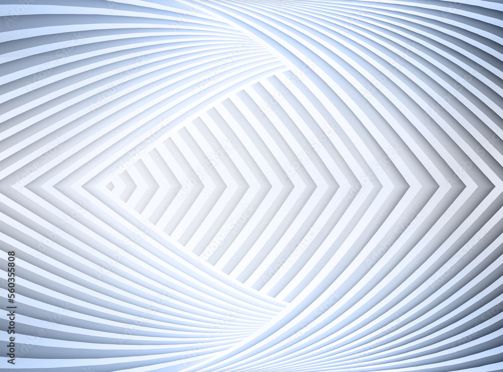 White futuristic building curved lines artificial space,3D rendering. White futuristic building curved lines artificial space,3D rendering.