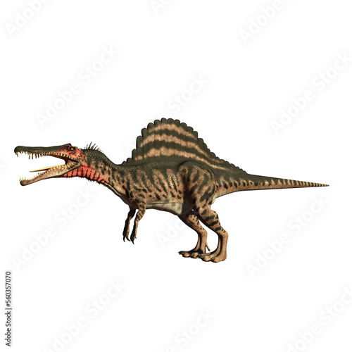 dinosaur spinosaurus 3d render © david