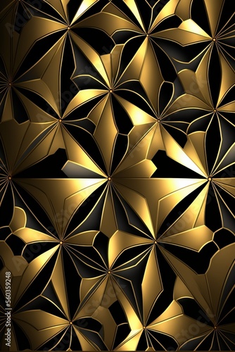 Abstract Gold Background