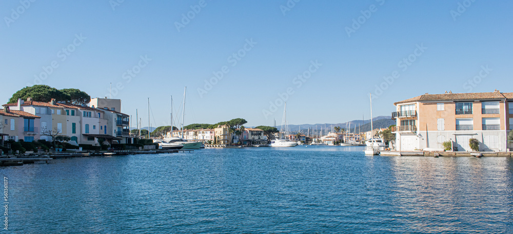 Port grimaud hotels boats and river