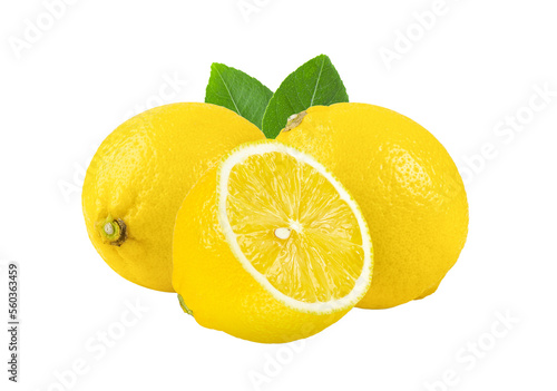 lemon on transparent png