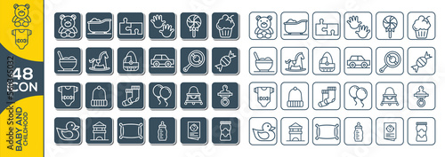 BABY ICON SET DESIGN
