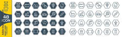 BABY ICON SET DESIGN