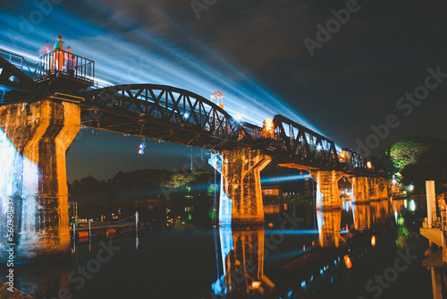 The bridge over the River Kwai