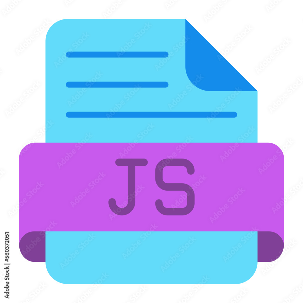 Js Flat Icon