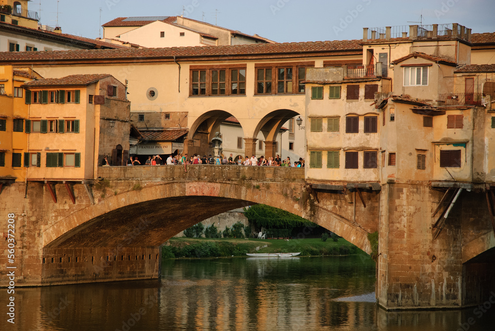 Ponte vecchio view in Florence