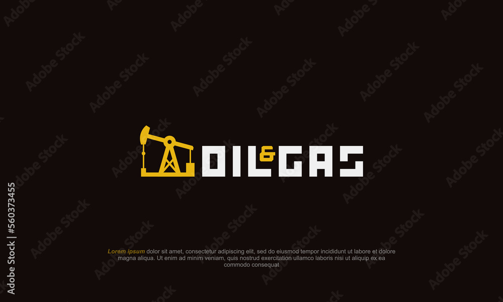 illustration vector graphic logo designs. logomark, logogram, pictogram. oil and gas mining and drilling illustration vector graphic logo designs. logomark, logogram, pictogram. oil and gas mining and drilling