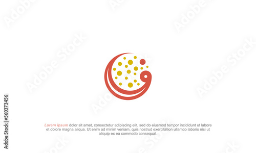 illustration vector graphic logo designs. logomark, logogram, pictogram logo. arabic logo, initial f
