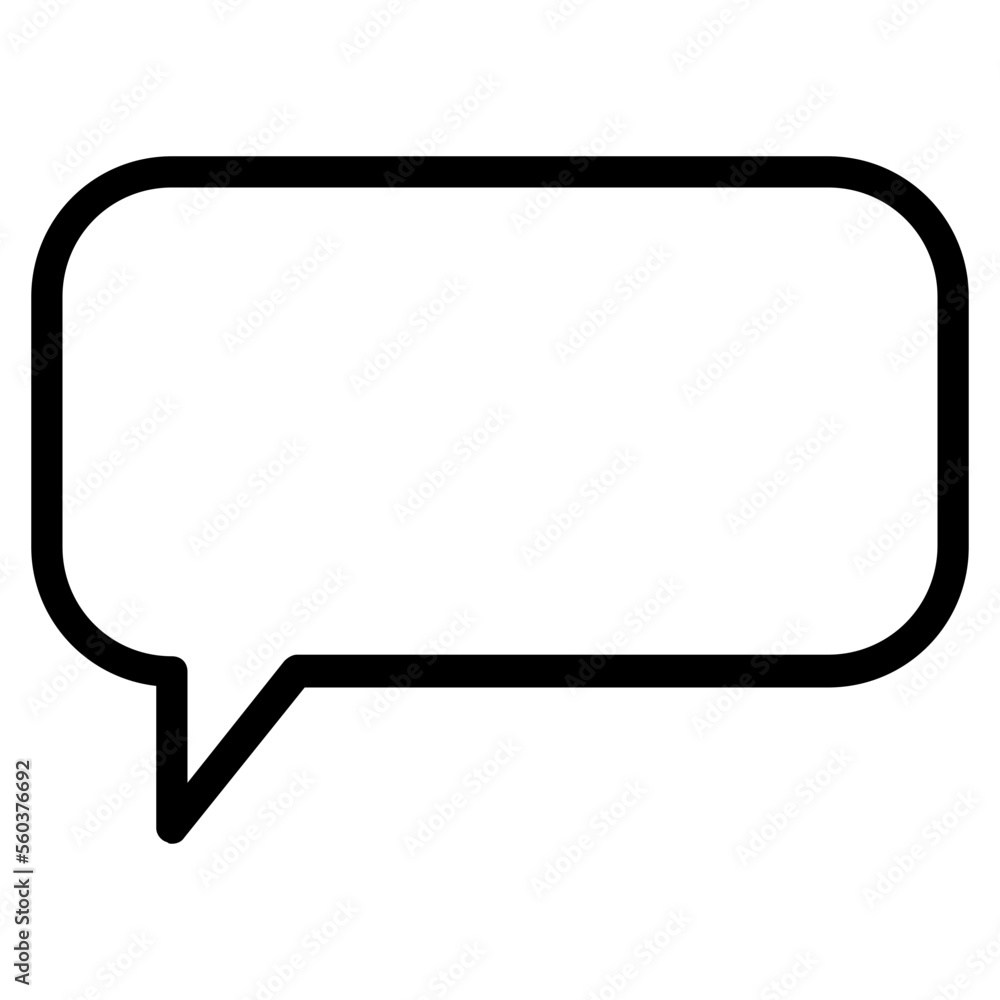 speech bubble line icon speech bubble line icon