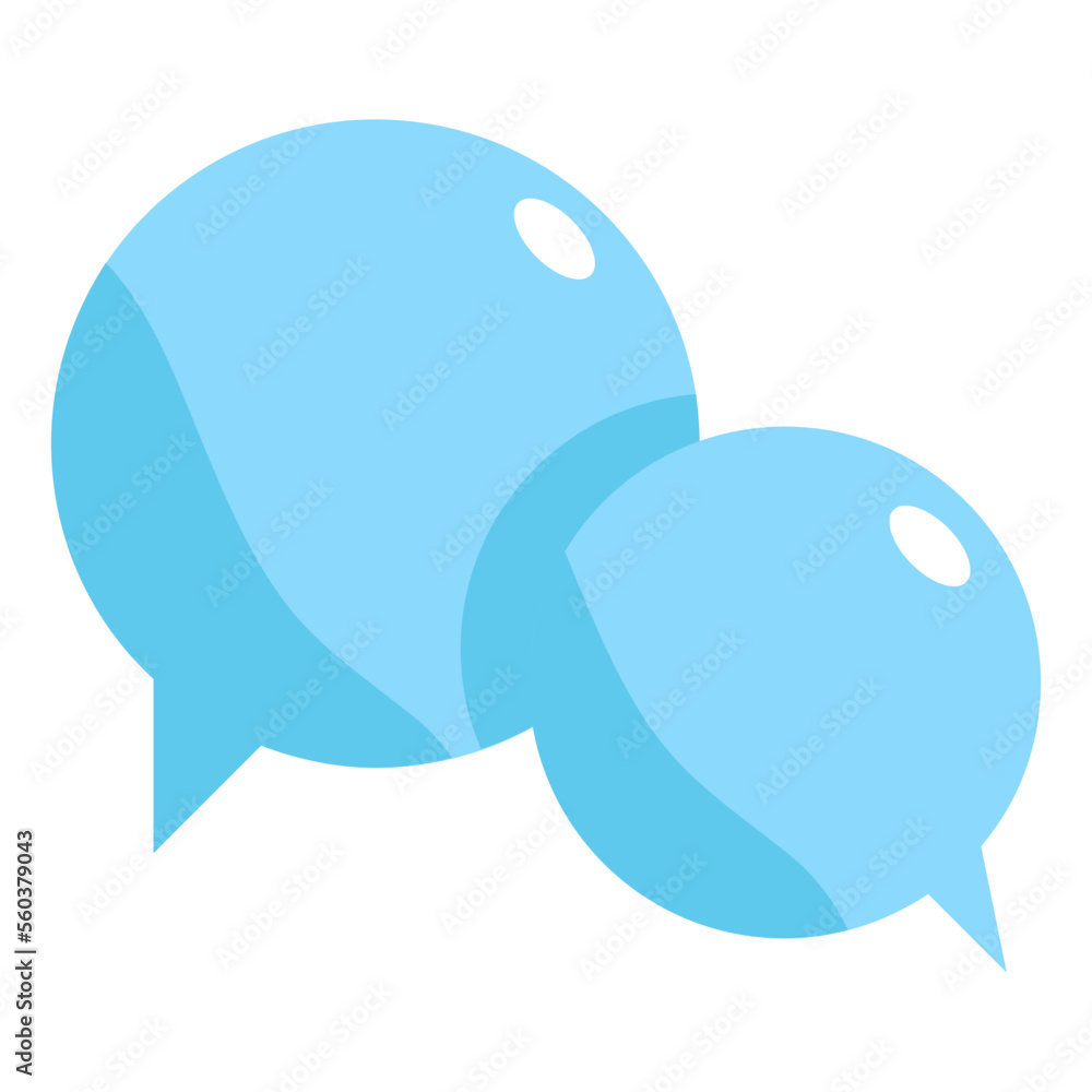 speech bubble flat icon speech bubble flat icon