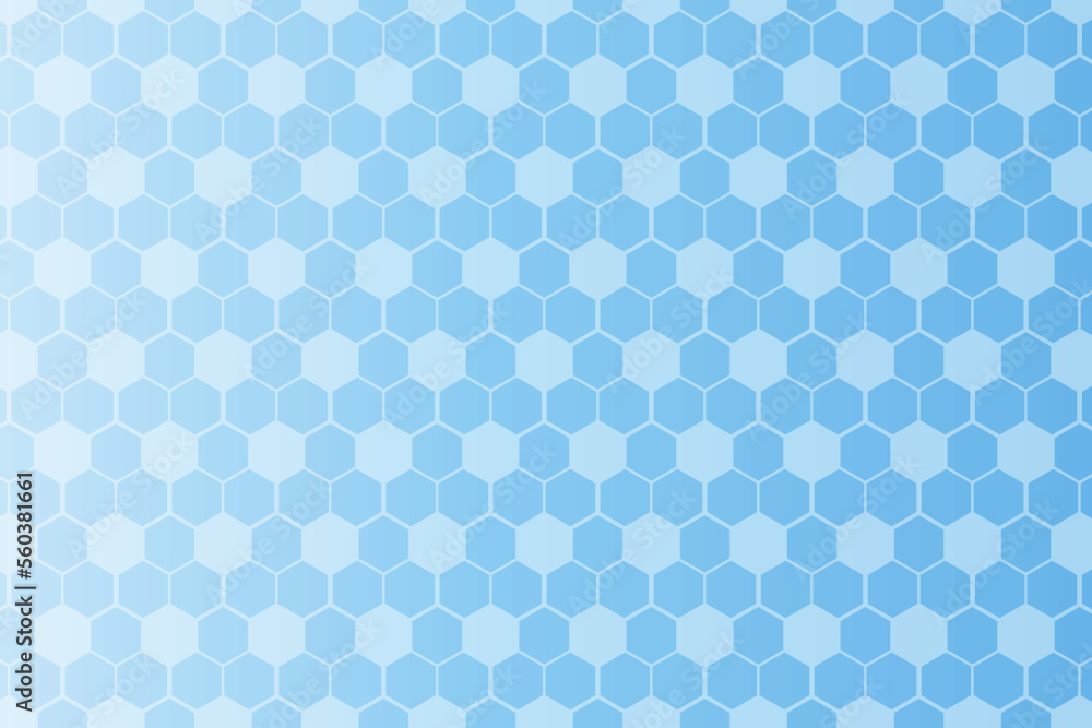 hexagon background with bright blue vector abstract texture. hexagon from shape of beehive and honeycomb. hexagon background with bright blue vector abstract texture. hexagon from shape of beehive and honeycomb.