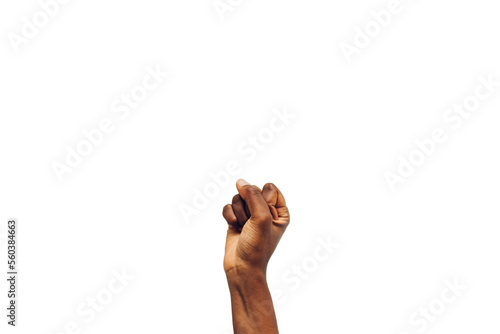 hands isolated on white background photo