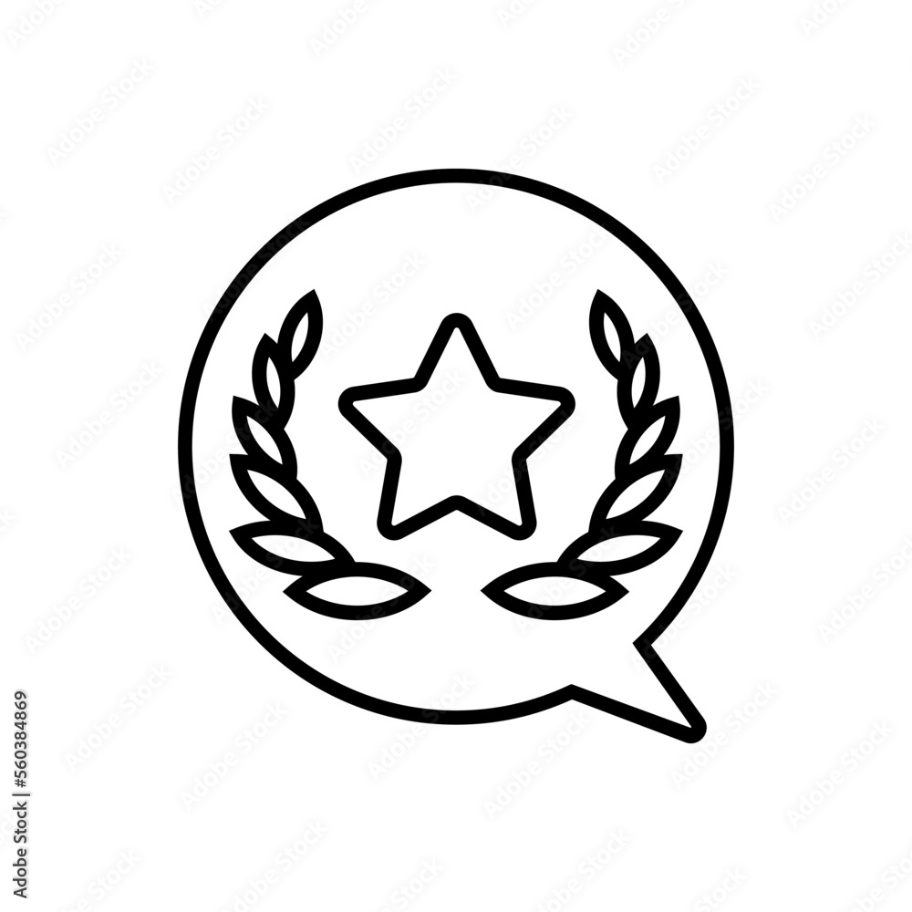 Rating icon vector. Grade illustration sign. Review symbol. comment logo. Rating icon vector. Grade illustration sign. Review symbol. comment logo.