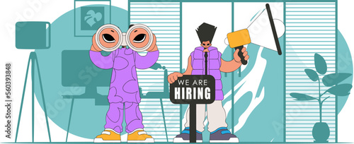 Girl and guy specialists Staff search.