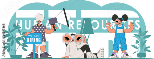 Topic HR specialists. Sphere team Attraction of employees.