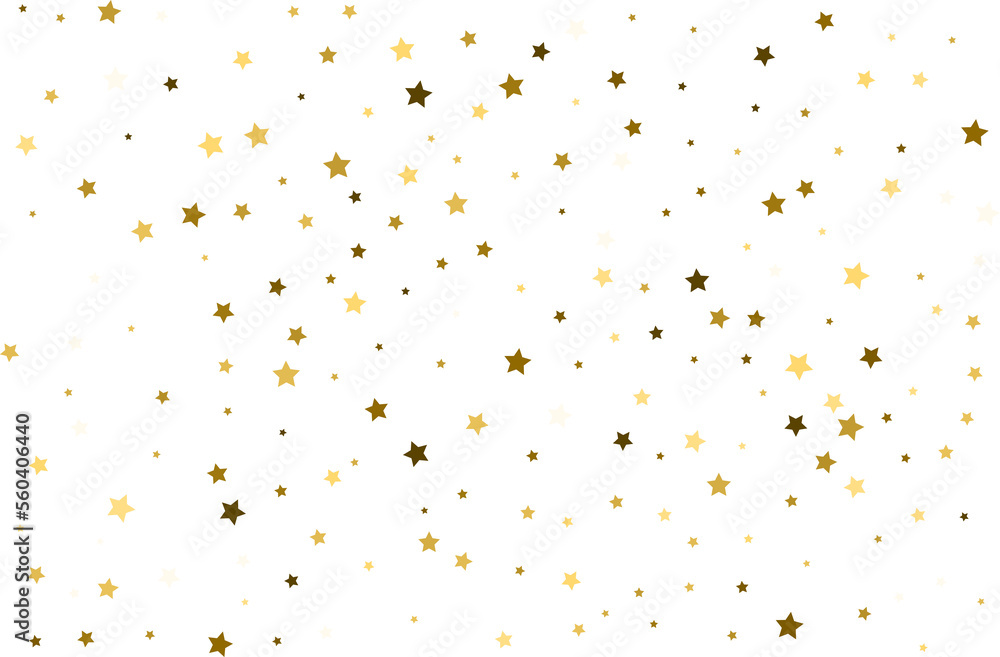 Random falling gold stars. Random falling gold stars.