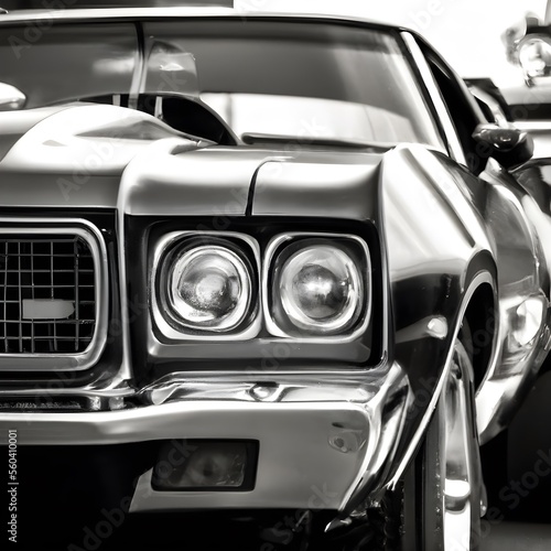 Classic muscle car