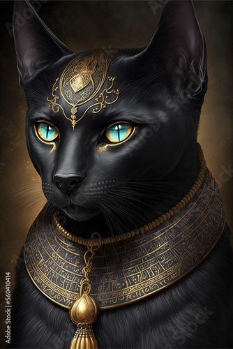 Portrait of an ancient Egyp...
