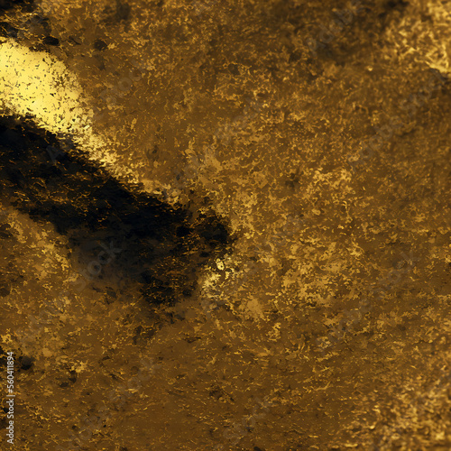 Abstract golden grunge metal texture