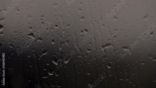 Raindrops on Window