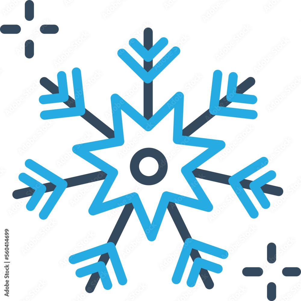 Snowflake Vector Icon
