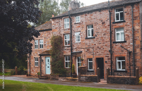 Beautiful brick house in England, York, August 2022 © martina87