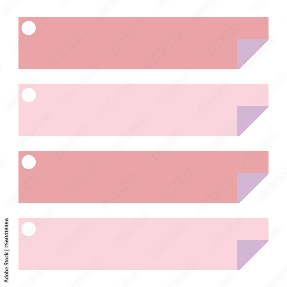 Obraz premium Cute List Menu