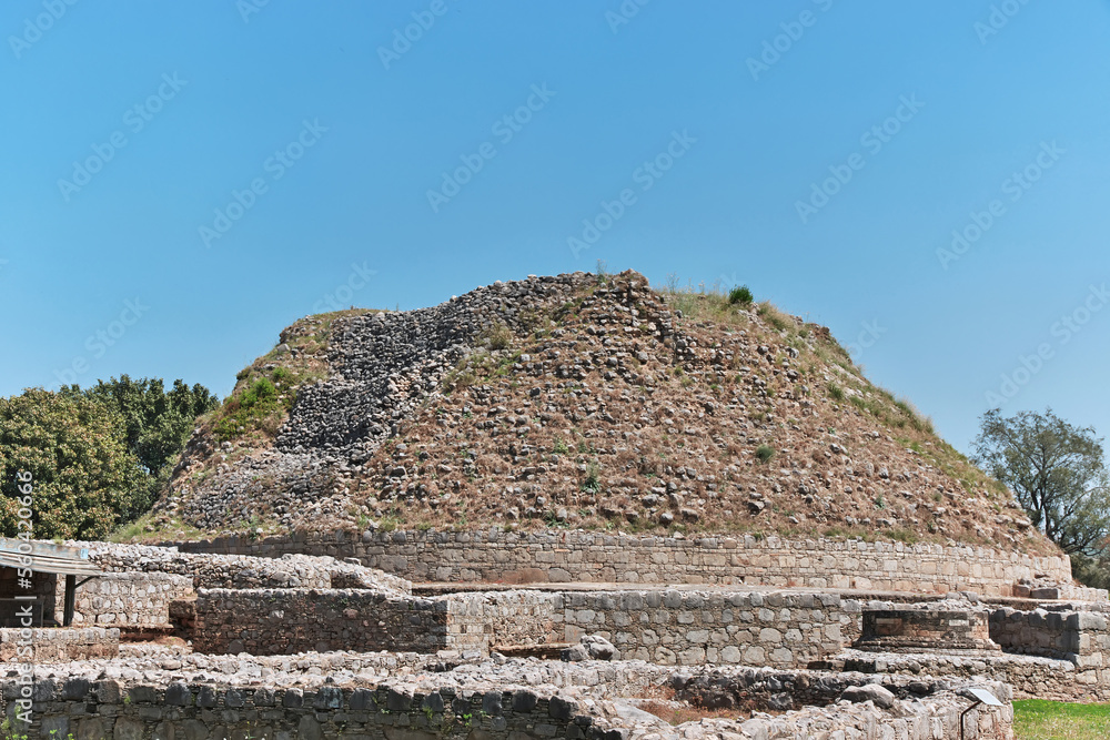 Taxila, Dharmarajika stupa and monastery, Pakistan Taxila, Dharmarajika stupa and monastery, Pakistan